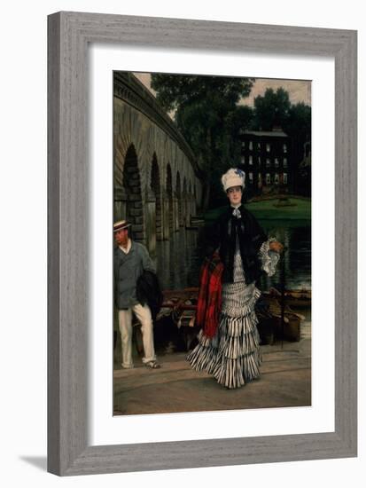 The Return from the Boating Trip, 1873-James Jacques Joseph Tissot-Framed Giclee Print