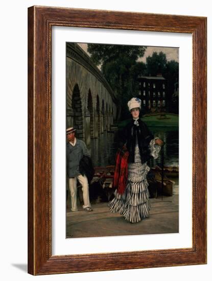 The Return from the Boating Trip, 1873-James Jacques Joseph Tissot-Framed Giclee Print