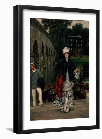 The Return from the Boating Trip, 1873-James Jacques Joseph Tissot-Framed Giclee Print