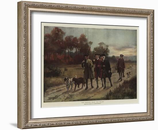 The Return from the Chase-George Goodwin Kilburne-Framed Giclee Print