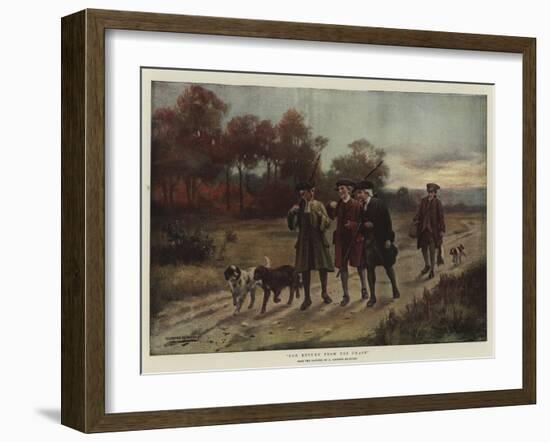 The Return from the Chase-George Goodwin Kilburne-Framed Giclee Print
