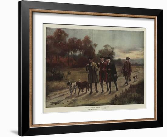 The Return from the Chase-George Goodwin Kilburne-Framed Giclee Print