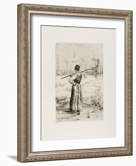 The Return from the Field, 1878-Jules Bastien-Lepage-Framed Giclee Print