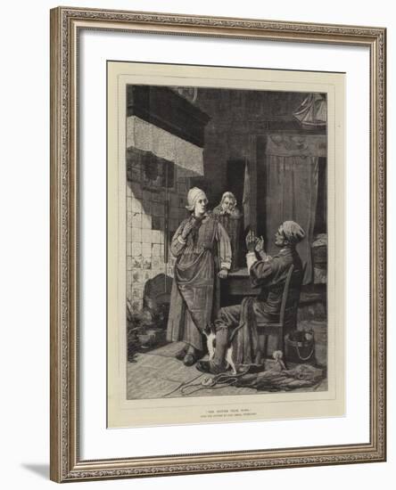 The Return from Work-Carl Julius Lorck-Framed Giclee Print