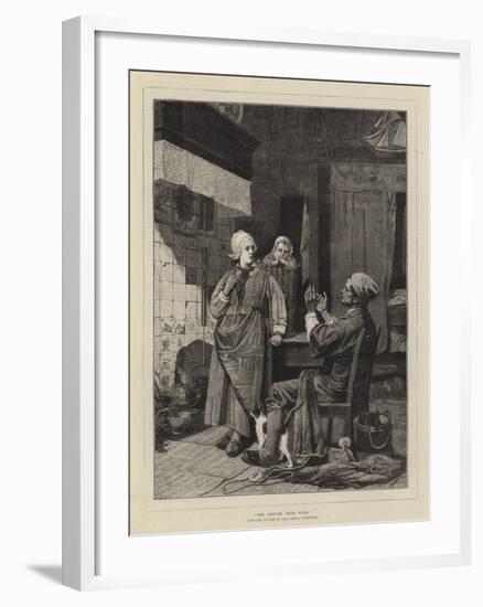 The Return from Work-Carl Julius Lorck-Framed Giclee Print