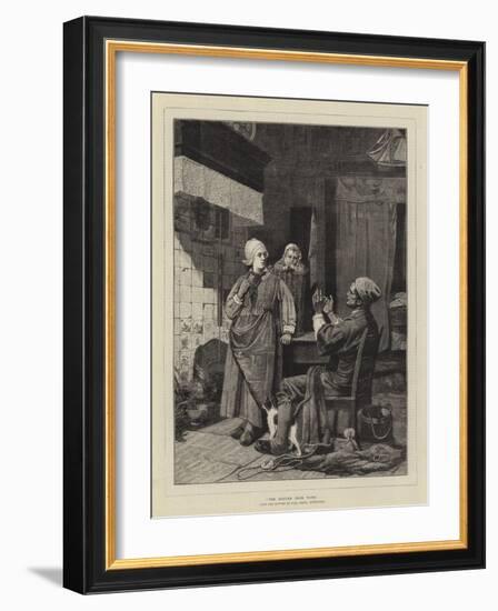 The Return from Work-Carl Julius Lorck-Framed Giclee Print