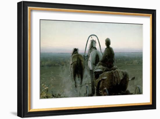 The Return Journey, 1896-Abram Efimovich Arkhipov-Framed Giclee Print