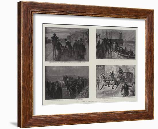 The Return of Captain Dreyfus to France-William T. Maud-Framed Giclee Print