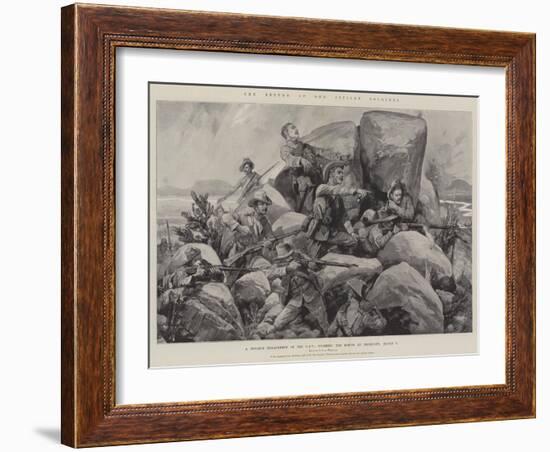 The Return of Our Citizen Soldiers-Richard Caton Woodville II-Framed Giclee Print