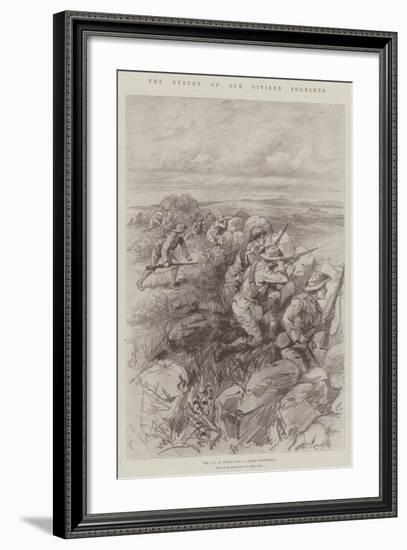 The Return of Our Citizen Soldiers-Melton Prior-Framed Giclee Print