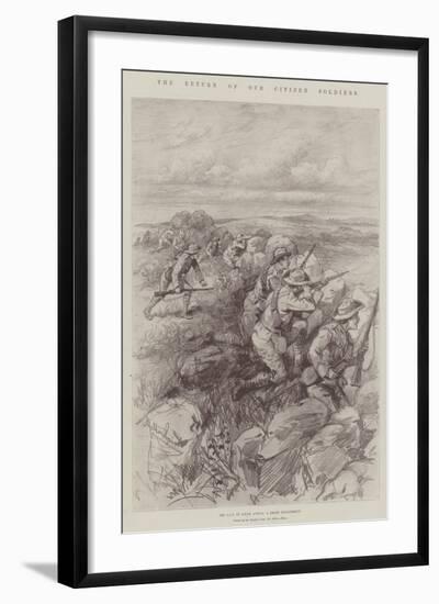 The Return of Our Citizen Soldiers-Melton Prior-Framed Giclee Print