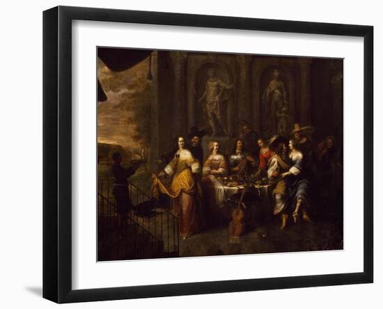 The Return of Prodigal Son-Hieronymus Janssens-Framed Giclee Print