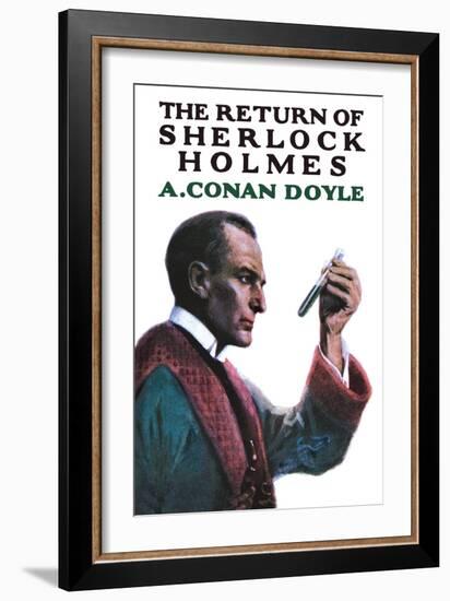 The Return of Sherlock Holmes I-Erberto Carboni-Framed Premium Giclee Print