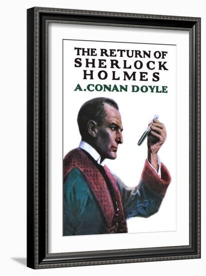 The Return of Sherlock Holmes I-Erberto Carboni-Framed Premium Giclee Print