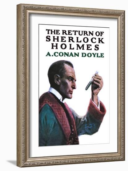 The Return of Sherlock Holmes I-Erberto Carboni-Framed Art Print