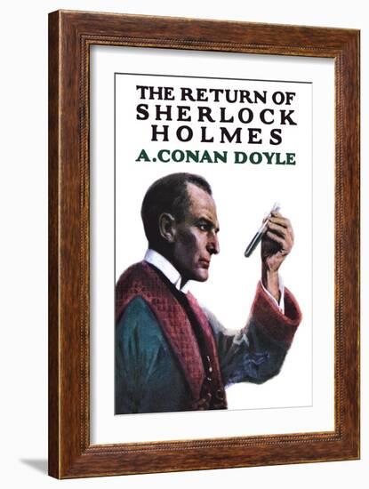 The Return of Sherlock Holmes I-Erberto Carboni-Framed Premium Giclee Print