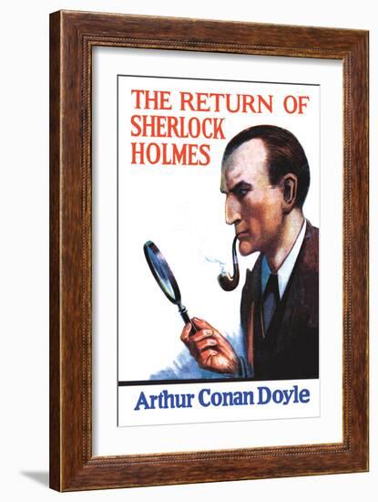 The Return of Sherlock Holmes II-Charles Kuhn-Framed Art Print