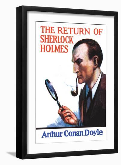 The Return of Sherlock Holmes II-Charles Kuhn-Framed Art Print