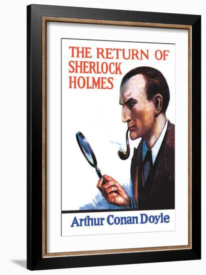 The Return of Sherlock Holmes II-Charles Kuhn-Framed Art Print