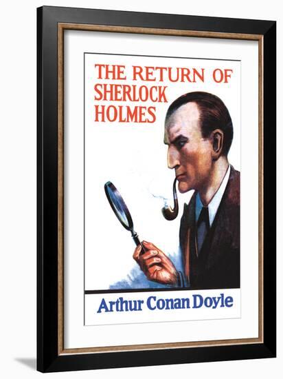 The Return of Sherlock Holmes II-Charles Kuhn-Framed Premium Giclee Print