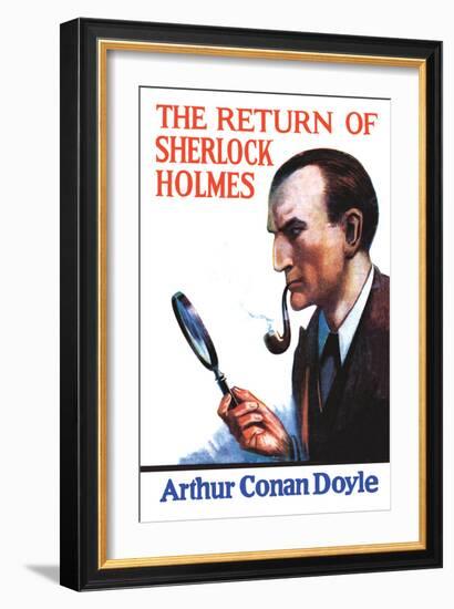 The Return of Sherlock Holmes II-Charles Kuhn-Framed Premium Giclee Print