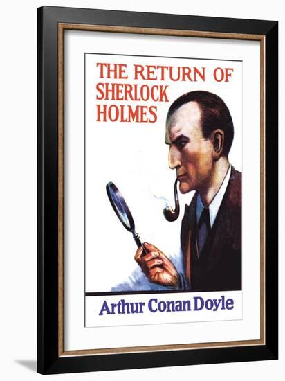 The Return of Sherlock Holmes II-Charles Kuhn-Framed Art Print