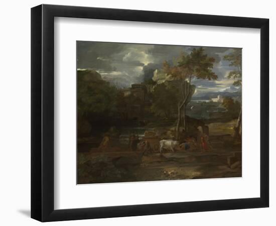 The Return of the Ark, 1659-Sébastien Bourdon-Framed Giclee Print