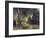 The Return of the Deer to the Stream at Plaisir-Fontaine, 1866-Gustave Courbet-Framed Giclee Print