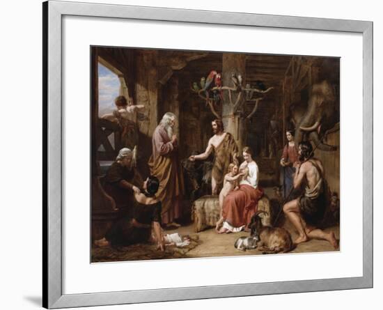 The Return of the Dove to the Ark-Charles Landseer-Framed Giclee Print