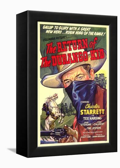 The Return of the Durango Kid, 1945-null-Framed Stretched Canvas