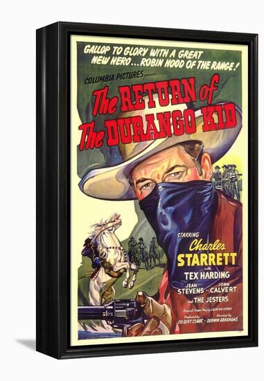 The Return of the Durango Kid, 1945-null-Framed Stretched Canvas