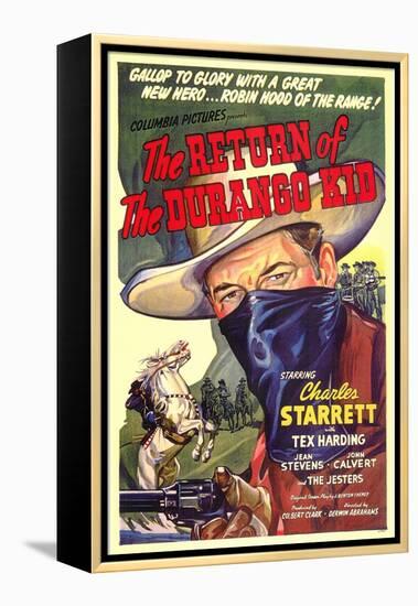 The Return of the Durango Kid, 1945-null-Framed Stretched Canvas