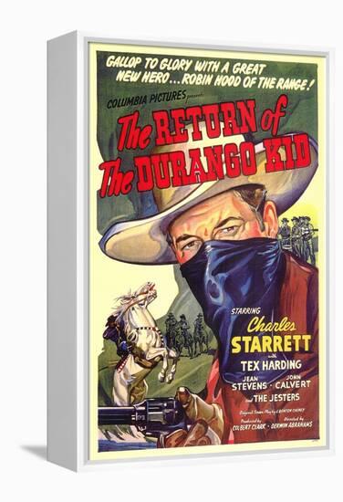 The Return of the Durango Kid, 1945-null-Framed Stretched Canvas