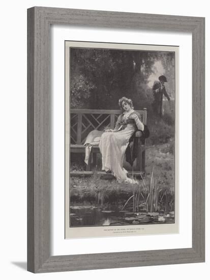 The Return of the Lover-Marcus Stone-Framed Giclee Print