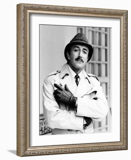 The Return of the Pink Panther, Peter Sellers, 1975-null-Framed Photo