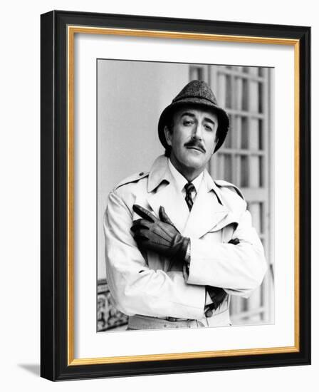 The Return of the Pink Panther, Peter Sellers, 1975-null-Framed Photo