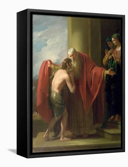 The Return of the Prodigal Son, 1772-Benjamin West-Framed Premier Image Canvas