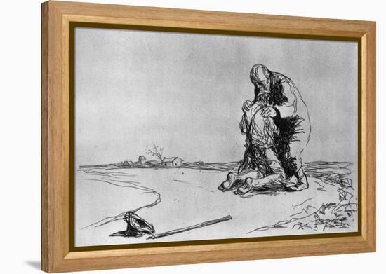 The Return of the Prodigal Son, 1925-Jean Louis Forain-Framed Premier Image Canvas