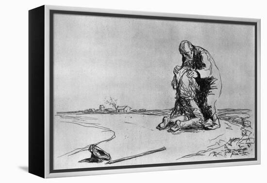 The Return of the Prodigal Son, 1925-Jean Louis Forain-Framed Premier Image Canvas