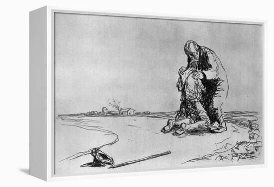 The Return of the Prodigal Son, 1925-Jean Louis Forain-Framed Premier Image Canvas