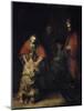 The Return of the Prodigal Son, C1668-Rembrandt van Rijn-Mounted Giclee Print