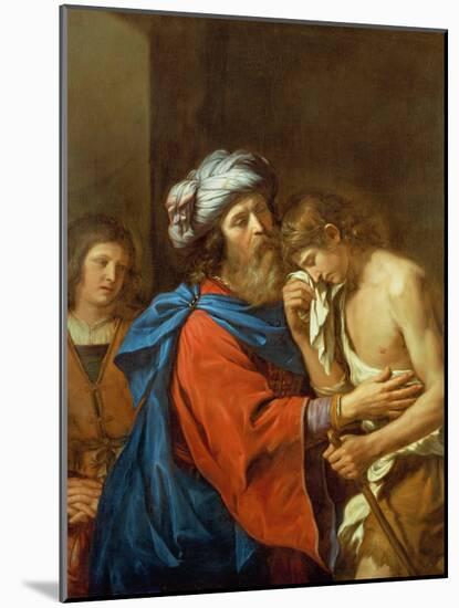 The Return of the Prodigal Son-Guercino (Giovanni Francesco Barbieri)-Mounted Giclee Print