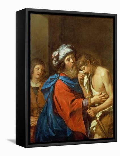 The Return of the Prodigal Son-Guercino (Giovanni Francesco Barbieri)-Framed Premier Image Canvas