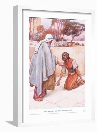 The Return of the Prodigal Son-Arthur A. Dixon-Framed Giclee Print