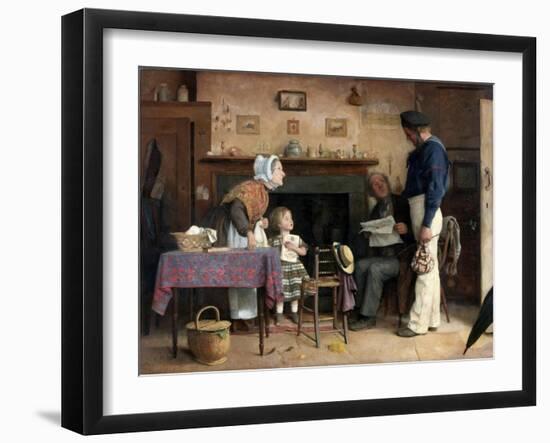 The Return of the Runaway, C.1862-Joseph Clark-Framed Giclee Print