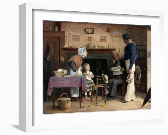 The Return of the Runaway, C.1862-Joseph Clark-Framed Giclee Print