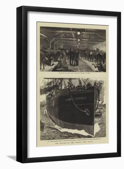 The Return of the Troops from Egypt-William Lionel Wyllie-Framed Giclee Print