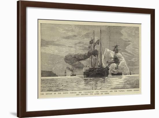 The Return of the Young Princes-Charles William Wyllie-Framed Giclee Print