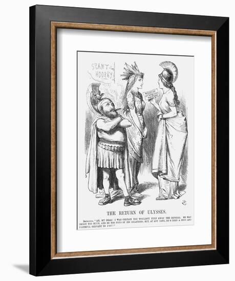 The Return of Ulysses, 1872-John Tenniel-Framed Giclee Print