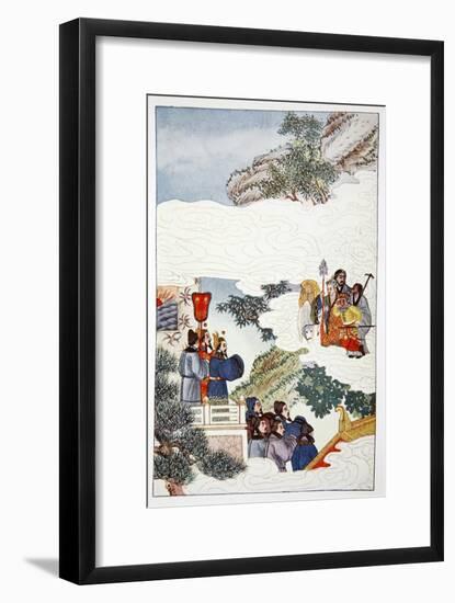 'The Return to China', 1922-Unknown-Framed Giclee Print